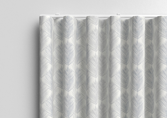 Gentle Palm, Stone - Made to Measure Curtains - Image 13